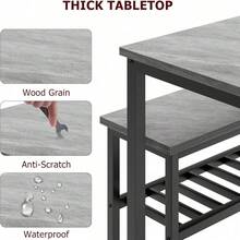 Dining Table & Chair Sets - Grey - View 5