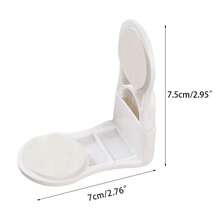 Baby Drawer Lock, Anti-Pinch Hand Cabinet Drawer Locks, White Plastic Buckle For Child Protection AU31 - New White 5PCS - View 6