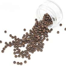 200Pcs 3.0mm Silicone Nano Rings Copper Rings With Silicone Lined Hair Beads Hair Rings Hair Extension Tools - View 8