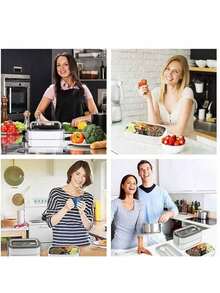 3pcs Stainless Steel Lunch Box - Insulated Bento Box Multifunctional Container Lunch Box Container With 2 Compartments And Tableware 304 Stainless Steel 2-Compartment Lunch Box - Multicolor - View 7