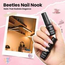 BEETLES 119PCS 100 Colors 5ML Gel Polish Kit Nail Nook Gel Nail Polish Set - Base Glossy Matte Glitter Top Coat Glitter Pearl Cat Eye White Red Pink Nude Uv Led Nails Easter Gift For Women - 100 Colors Gel Nail Polish Set-B - 查看 4