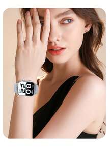 Lenovo 2025 New Android/IOS Smart Watch Fit F101, 1.96" High-Definition AMOLED, Heart Rate, Bluetooth Calling Smart Watch - View 6