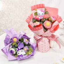 Flor artificial, ramo elegante y creativo de , regalo del Día de la Madre de , regalo de festival de para padres y amigos, arreglo floral de decoración de fiesta de - Multicolor - Ver 4