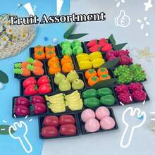 Taba Squishy - Silicone Stress Relief - Slow Rebound DIY Food Toy [Grape Squeeze] - Squeeze Toy - Birthday Gift - Holiday Gift - Multicolor - View 1