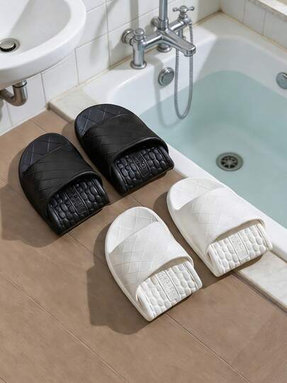 Zapatillas plegables de viaje para mujeres, portátiles y ligeras, antideslizantes y de secado rápido, para hotel, spa, playa, vacaciones, viajes de negocios, también para hombres