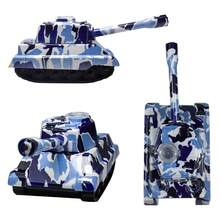 1PC Camo Tank 4pc Metal Herb Spice Tobacco Grinder  Glass Bowl Novelty Gift Tobacco Magnetic Lid Grinder Gift Daily Use Cool Grinder For Men Crusher Ideal Gift For Halloween & Christmas Valentine's Day Colorful Grinders With Metallic Accents Novelty Gift - 顏色隨機 - 查看 3
