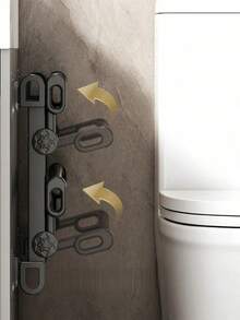 Giá để giày gấp gọn đa năng gắn tường, dung tích lớn, dùng cho cửa sau, thích hợp cho văn phòng, ký túc xá, nhà thuê, phòng tắm, quà Giáng sinh, quà năm mới. - Xám - Xem 6