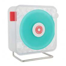 Zunate Altavoz Retro de Ruido Tocadiscos Portátil para Ayudar a Dormir con Luz Ajustable y Mini Altavoz de Escritorio Vintage - como en la foto - Ver 6