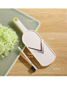 1pc Vegetable Salad Slicer/Shredder, Suitable For Cabbage, Lettuce, Purple Cabbage, Cucumber, Bok Choy, Multi-Functional Cabbage Slicer - Multicolor - View 12