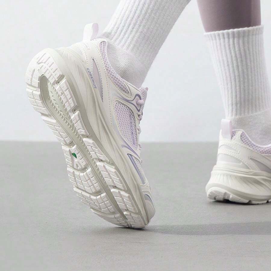 Skechers Women's Athletic Shoes, Cushioned Comfortable Breathable Casual Running Sneakers 150499-LAV - White - View 1