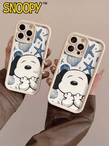 A Cartoon Snoopy Pattern, A High-Bamboo Anti-Drop Phone Case Made Of Tpu Material, Can Be Given As A Holiday Gift. It Is Suitable For IPhonexs/ XS Max /Xr/11, 12, 13, 14, 15, 16pro/Promax/14, 15, 16plus/17, And Is Suitable For Both Men And Women - Nhiều màu - Xem 2