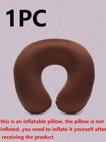 1 Stück Reisekissen, Nackenkissen, Flugzeugkissen, Auto-Reisekissen, Heim-/Büro-Reise-Nackenkissen, weicher Kissenbezug, U-förmiges Nackenkissen, tragbares Studenten-/Erwachsenen-Kissen, unterstützt den Nacken und schützt die Halswirbelsäule beim Lernen, aufblasbares U-förmiges Nackenkissen, aufblasbares Flugzeugkissen, Auto-Reisekissen, Heim-/Büro-Reise-Nackenkissen, Flugkissen, U-förmiges Nackenkissen, aufblasbares Kissen, tragbares Studenten-/Erwachsenen-Kissen - Verschiedenfarbig - Übersicht 18