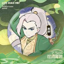 75毫米 罗小黑 动画厨师系列 闪光徽章、即时照片卡、动漫周边商品 - 彩色 - 查看 8