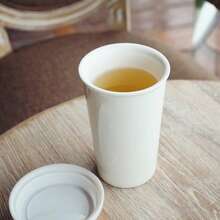 1 cốc cà phê sứ 400ml kèm nắp silicon, cốc nhỏ giọt cầm tay, thích hợp để uống cà phê, món quà tuyệt vời cho người yêu cà phê, ngày Valentine, chị em gái, mẹ, sinh nhật, đám cưới. - Nhiều màu - Xem 4