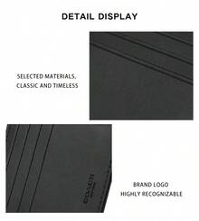 Coach Varsity Printed Men's Card Bag Wallet CW385WTC - 炭灰色CW385WTC - 查看 7