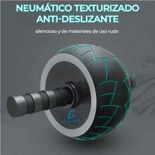 Rueda Para Abdominales Con Agarre Easy Grip - Negro - Ver 3