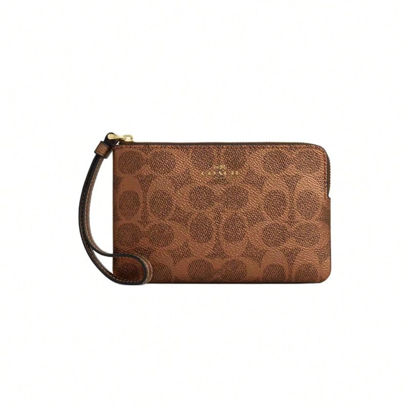 Coach Printed Ladies' Clutch Bag CCK71IMYGQ - 棕色拼色CCK71IMYGQ - 查看 1