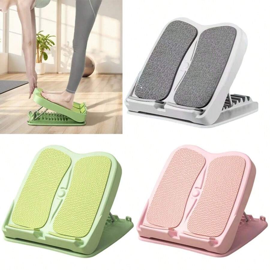 3Clolors Calf Stretch Board Adjustable Ankle Mobility Board Calf Stretcher Foldable - Green - View 1