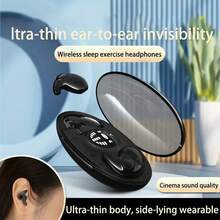 睡眠耳机，超薄入耳式，侧睡舒适无耳压，兼容所有智能手机 - 查看 8