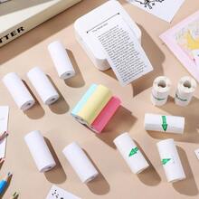 Mini Thermal Printer Paper 3/5/13 Rolls 57 X 25 Mm Printable Sticker Paper For Pocket Printer Office And Home Use - View 7