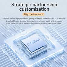 AJAZZ AHW10 Wired Gaming Headset, Virtual 7.1 Surround Sound For Precise Positioning, Wired Connection, RGB Lighting, Adjustable Metal Headband, High-Performance (Freely Adjustable Via Web Driver) - View 3