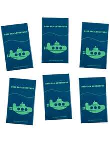 1 Set "Deep Sea Adventure" Family Party Game Cards, Fun Card Game, Party Table Game Cards, Family Gathering Entertainment Card Game - Multicolor - View 3