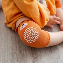 1pc Kids Knee Pads & Elbow Pads, Spring/Summer Baby Rubber Dot Anti-Slip Crawling Protective Gear, Toddler Knee Pads - Multicolor - View 8