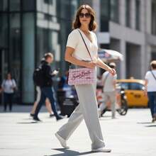 MC2 -SaintBarth-New Women's Clutch, Shoulder Bag, Crossbody Bag, Large Capacity Cosmetic Bag, Handbag - 藕粉色 - 查看 8