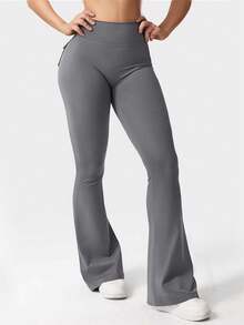 3PCS  Womens Fashion Casual Minimalist Butt-Lifting Peach Shaping Elegant Streetwear Retro Slimming Low-Key Luxury Playful Cute Youthful Campus Classic Leg-Lengthening Romantic Simple Three-Piece Set Energetic High-End Maillard Body-Hugging High-Waisted Versatile Multi-Colored Flared Pants ,Workout Running Leggings ,Gym Work Pants, Exercise, Cycling,Yoga - 3Pcs 3colors-1 - 查看 7