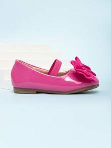 2026 Spring New Girls Fashion Cute Slip-On Casual Flat Shoes - Hot Pink - View 6