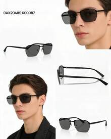 Armani Sunglasses, Unisex, Versatile And Stylish, Fashionable Design, Suitable For Commuting And Driving, Understated Yet Sophisticated. - Multicolor - View 2