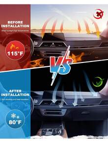 ARISMOTOR 前挡风玻璃遮阳帘，专为 2022-2026 款途胜定制，可折叠，有效阻挡紫外线，保持车内凉爽。 - 車內遮陽板 - 查看 3