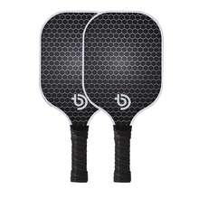 A Complete Set Of Fiberglass Pickleball Equipment, Including 2 Rackets + 4 Balls + 1 Black Ball Bag, 26-Hole Balls + 40-Hole Balls, Training Rackets - Multicolor - View 6