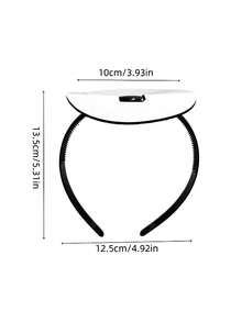 2个毕业帽发箍插片，结实防滑发带，可固定发型，适用于毕业帽、派对装饰、毕业典礼头带，可固定帽子和发型，毕业礼物帽子配件，学生和女生适用（不含帽子） - 學士帽固定髮夾 - 查看 9