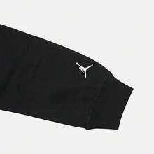 Jordan Women's AS W J BRK FLC PO GFX VR Knit Sweatshirt Sweatshirt IO9540-010 - Black - View 6