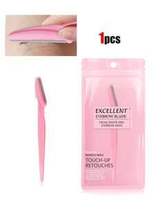 30pcs Eyebrow Trimmer & Shaver Set, Exfoliating & Buffing Tools, Facial & Body Hair Removal Groomer, Long Handle Eyebrow Shaper, Women's Depilation Tools, Body & Facial Hair Trimmer & Razor Set With Precision Guards, Travel-Friendly Eyebrow Grooming Kit, Eyebrow/Facial Hair Cleaner - Pink - View 13