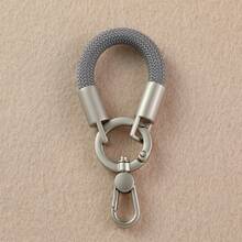 1pc 360° Rotatable Finger Strap, Super Mini Short Phone Lanyard, Versatile Compact Anti-Drop Anti-Lost Cute Phone Chain, Comes With 1 Universal Holder, Durable Phone Strap - View 4