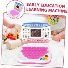 1 pieza Tableta de aprendizaje para niños, computadora educativa simulada, juguete de laptop, máquina interactiva de historias y música, regalo de Navidad para niños y niñas - Multicolor - Ver 16