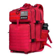 SEYATULLH 45L Tactical Backpack Military Army Bag Outdoor Hiking Climbing Camping Bag - Multicolor - View 9