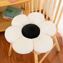 1pc Floral Cushion Plush Doll Bed Decor Office Chair Pad 6-Petal Daisy Throw Pillow Home Decoration Chair Cushion Office Lumbar Pillow Floor Mat Festival Gift - Multicolor - View 15