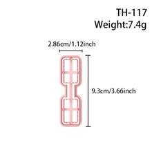 Simple Keychain Shape Polymer Clay Cutter Mold With High Precision Diy Handcrafted Earring Jewelry Soft Clay Mold Tools, Precision Knife Molds - Craft Supplies - For Jewelry Makers & Crafters - Perfect Gift For Diy Enthusiasts - TH117 - View 14