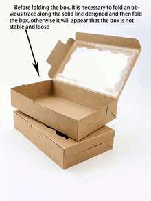 20/10 Pcs Rectangular Paper Gift Boxes With Display Window, Suitable For Weddings, Birthdays, Graduations, Festivals, Easter, New Year, Valentine's Day, Mother's Day And Other Occasions - Multicolor - View 8