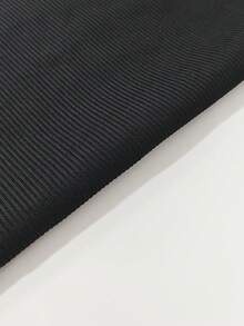 Sleeveless Ice Silk Ribbed Tank Top, Versatile Layering Piece, Four Season Wear, Plain Solid Color - Black - View 5