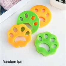 Hojas reutilizables de silicona para eliminar el cabello, de un solo tamaño, fácil de eliminar el pelo de las mascotas y el polvo de la ropa, accesorio ideal para lavadora, también apto para la limpieza de la secadora - Multicolor - Ver 8