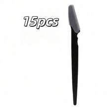 15/20pcsPiece Multi-Purpose Eyebrow Shaver Set - Gentle Facial Hair Trimmer Easy Grooming And Shaping Kit - Smooth Skin - Black - View 7