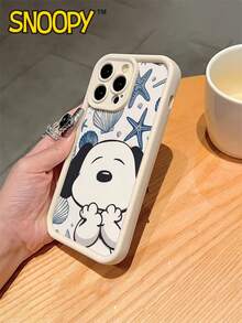 A Cartoon Snoopy Pattern, A High-Bamboo Anti-Drop Phone Case Made Of Tpu Material, Can Be Given As A Holiday Gift. It Is Suitable For IPhonexs/ XS Max /Xr/11, 12, 13, 14, 15, 16pro/Promax/14, 15, 16plus/17, And Is Suitable For Both Men And Women - Nhiều màu - Xem 5