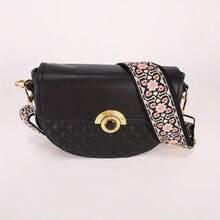 四叶草刺绣手工包，加长加宽5.08厘米，配有加厚可调节可拆卸肩带，适合单肩包或斜挎包，轻便百搭的女士手提包 - 彩色 - 查看 6