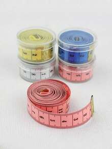 1/3 Random Color Modern Sewing Tape Measure, Double-Sided Soft Measurement, Suitable For DIY Sewing, Suitable For Various Measurements, Including Circumference Measurement, Suitable For Giving Surprise Gifts To Women. This Is Almost Perfect - A - View 9