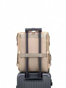 1 túi đựng đồ cho mẹ cỡ lớn, thiết kế dạng ba lô và xách tay, có ngăn đựng hành lý và móc treo xe đẩy. - nhiều màu - Xem 11