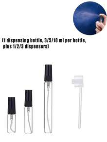 Transparent Diffuser Funnel Cosmetic Pump ,Dispenser And Lotion Perfume Tool, Perfume Atomizer Refillable Bottle Tool, Perfume Dispenser Pump Perfume Refill ,Pump Cosmetic Dispenser Pump Transfer Tool, For Travel Refillable Perfume Spray Bottle - Multicolor - View 1